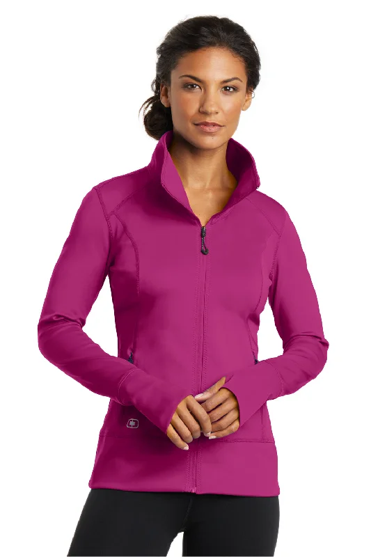 Ogio Womens Endurance Fulcrum Full Zip Jacket - Flush Pink