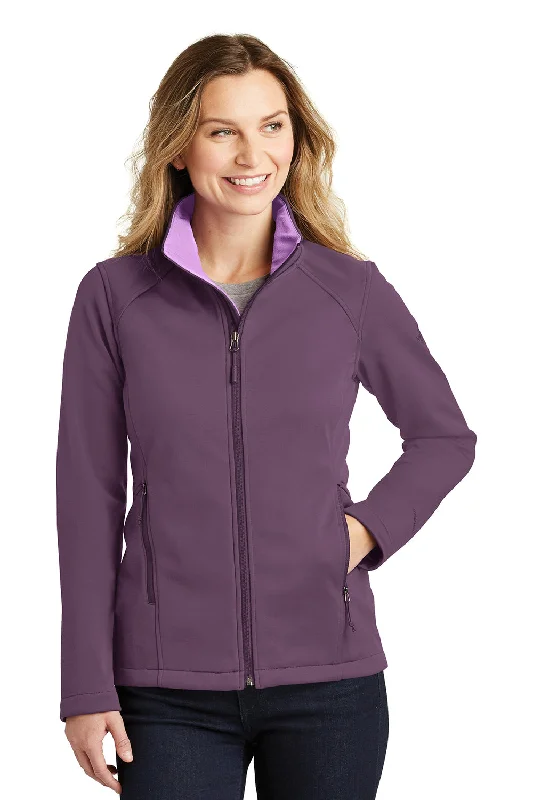 The North Face Womens Ridgeline Wind & Water Resistant Full Zip Jacket - Blackberry Wine Purple