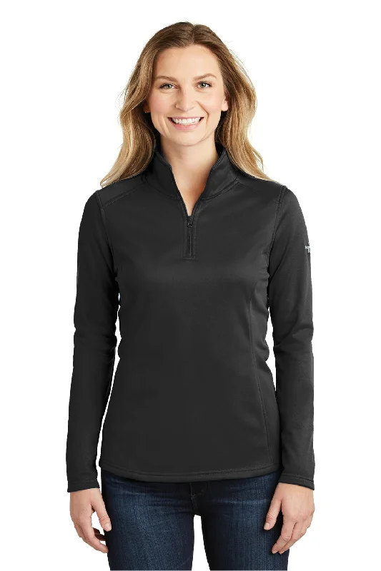 The North Face Womens Tech Pill Resistant Fleece 1/4 Zip Jacket - Black