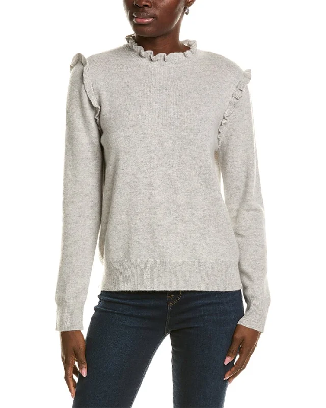 tyler böe Ruffle Cashmere Sweater