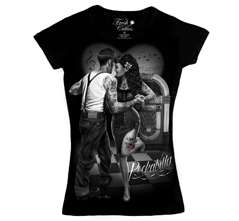 Fresh Cuties - Rockabilly Women's V-Neck