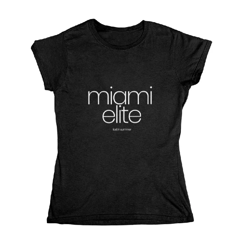 Miami Elite Women's Black T-Shirt