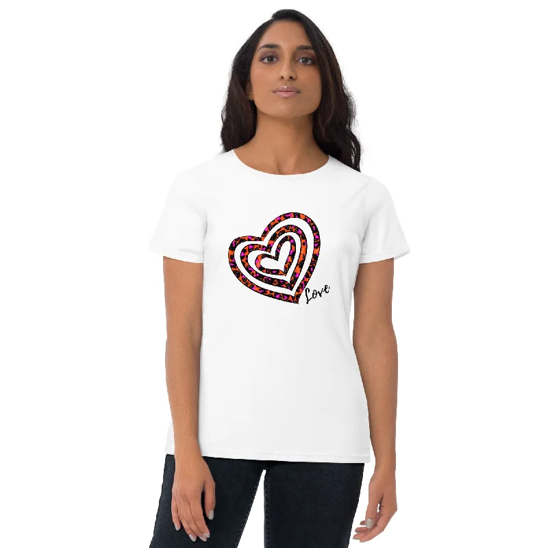 'Love' Women's Fitted T-shirt