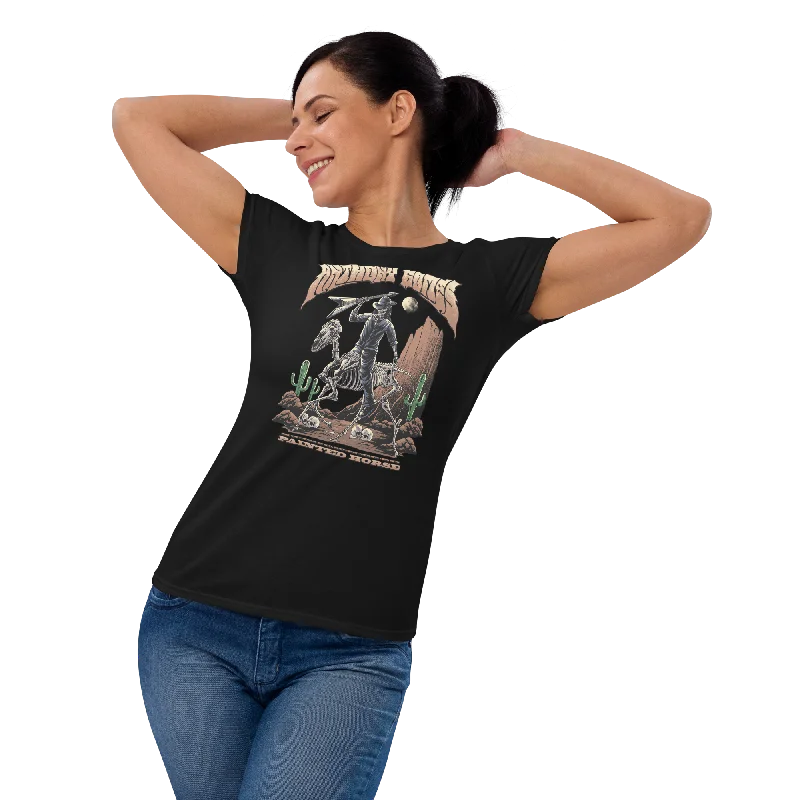 Painted Horse Women's Fashion Fit T-Shirt - Available in 3 Colors (S-2XL)