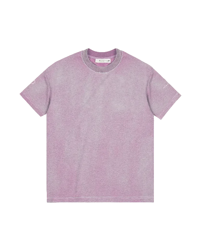 PINK OVERSIZED GARMENT DYE T-SHIRT