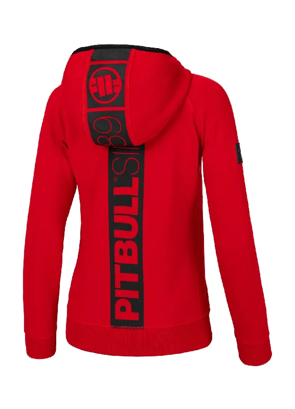 Women's zip-up hoodie Fuchsia