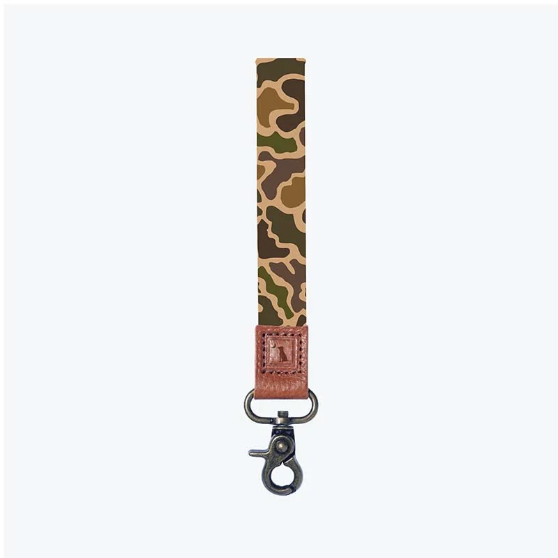 Old School Camo Wrist Lanyard