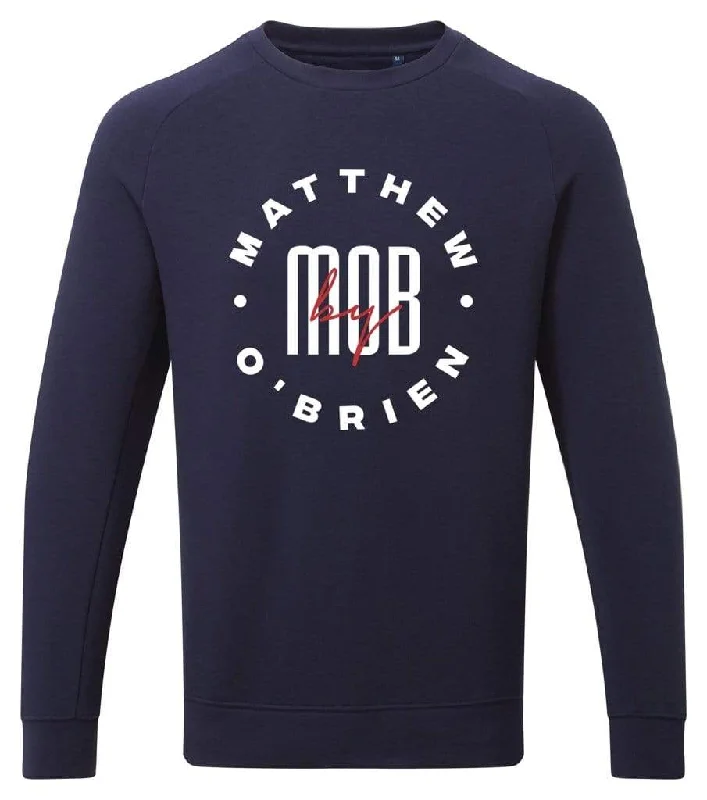 Navy Matthew O'Brien Stamp Sweatshirt