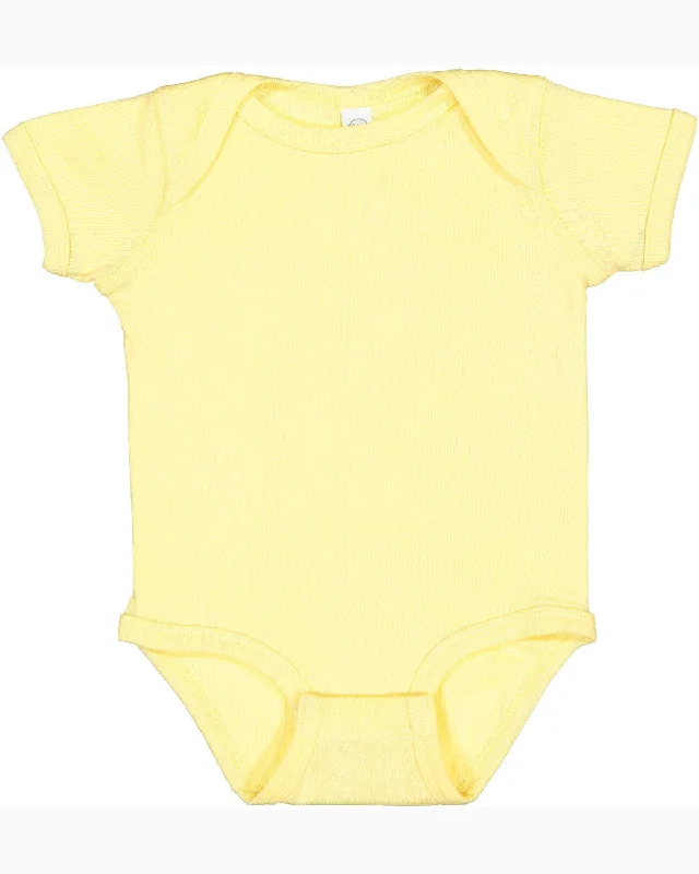 Rabbit Skins 4400 Infant Baby Rib Bodysuit