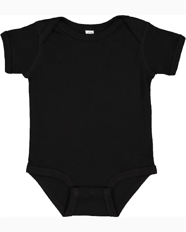 Rabbit Skins 4400 Infant Baby Rib Bodysuit