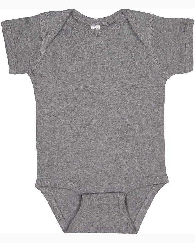 Rabbit Skins 4400 Infant Baby Rib Bodysuit