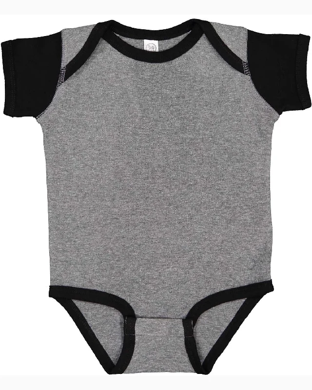 Rabbit Skins 4400 Infant Baby Rib Bodysuit