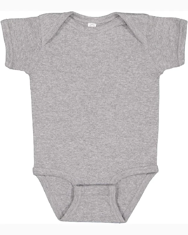 Rabbit Skins 4400 Infant Baby Rib Bodysuit