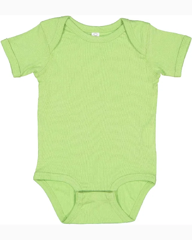 Rabbit Skins 4400 Infant Baby Rib Bodysuit