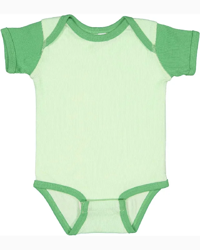 Rabbit Skins 4400 Infant Baby Rib Bodysuit