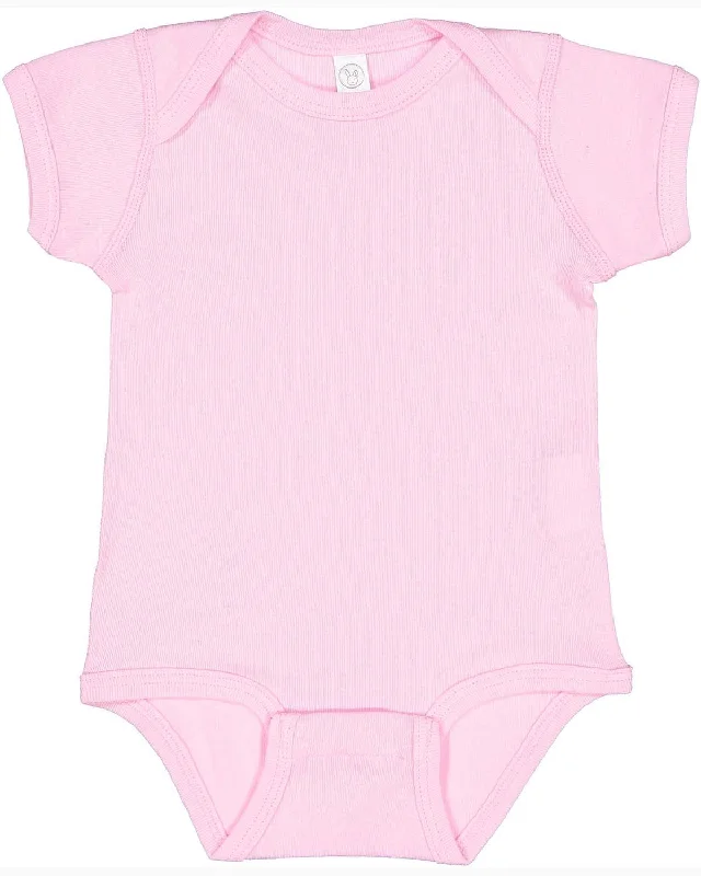 Rabbit Skins 4400 Infant Baby Rib Bodysuit