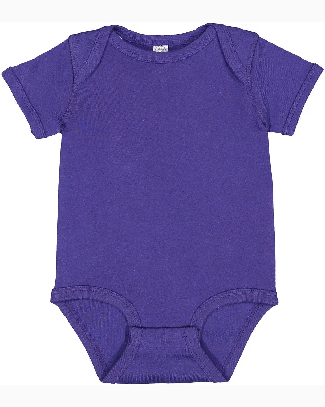 Rabbit Skins 4400 Infant Baby Rib Bodysuit