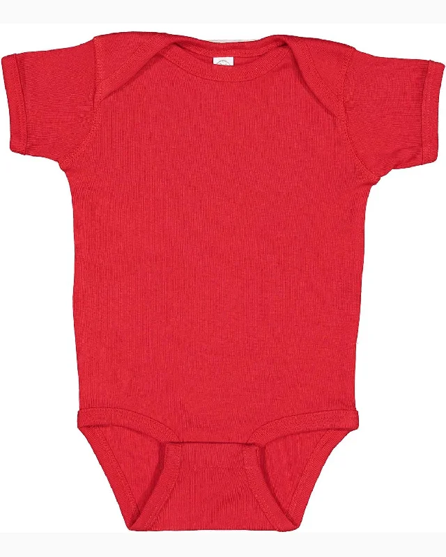 Rabbit Skins 4400 Infant Baby Rib Bodysuit