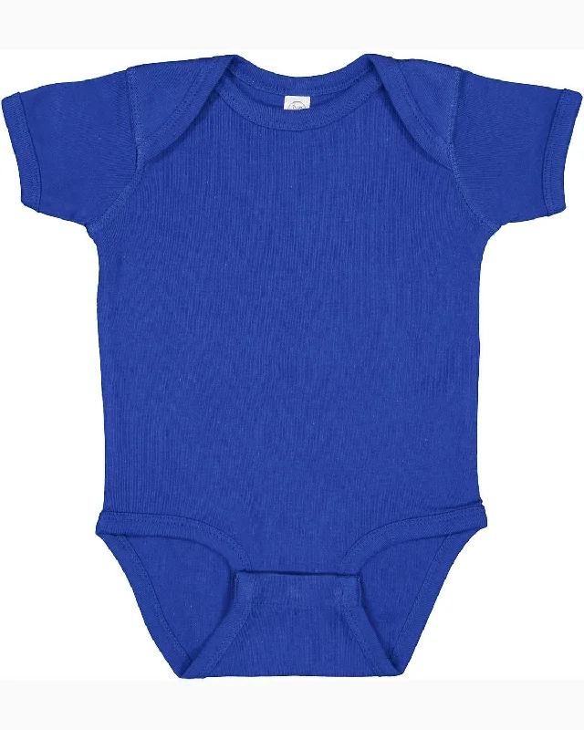 Rabbit Skins 4400 Infant Baby Rib Bodysuit