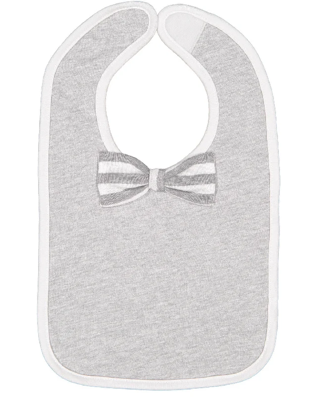 Rabbit Skins R1002 Infant Baby Rib Bow Tie Bib