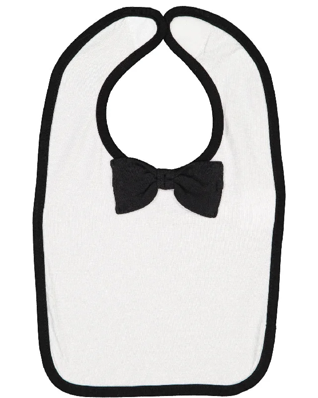 Rabbit Skins R1002 Infant Baby Rib Bow Tie Bib