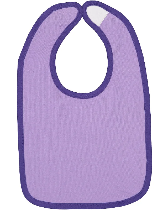 Rabbit Skins RS1004 Infant Contrast Trim Bib