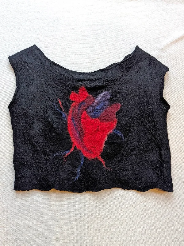 BlckBts Heartbeat Crop Top