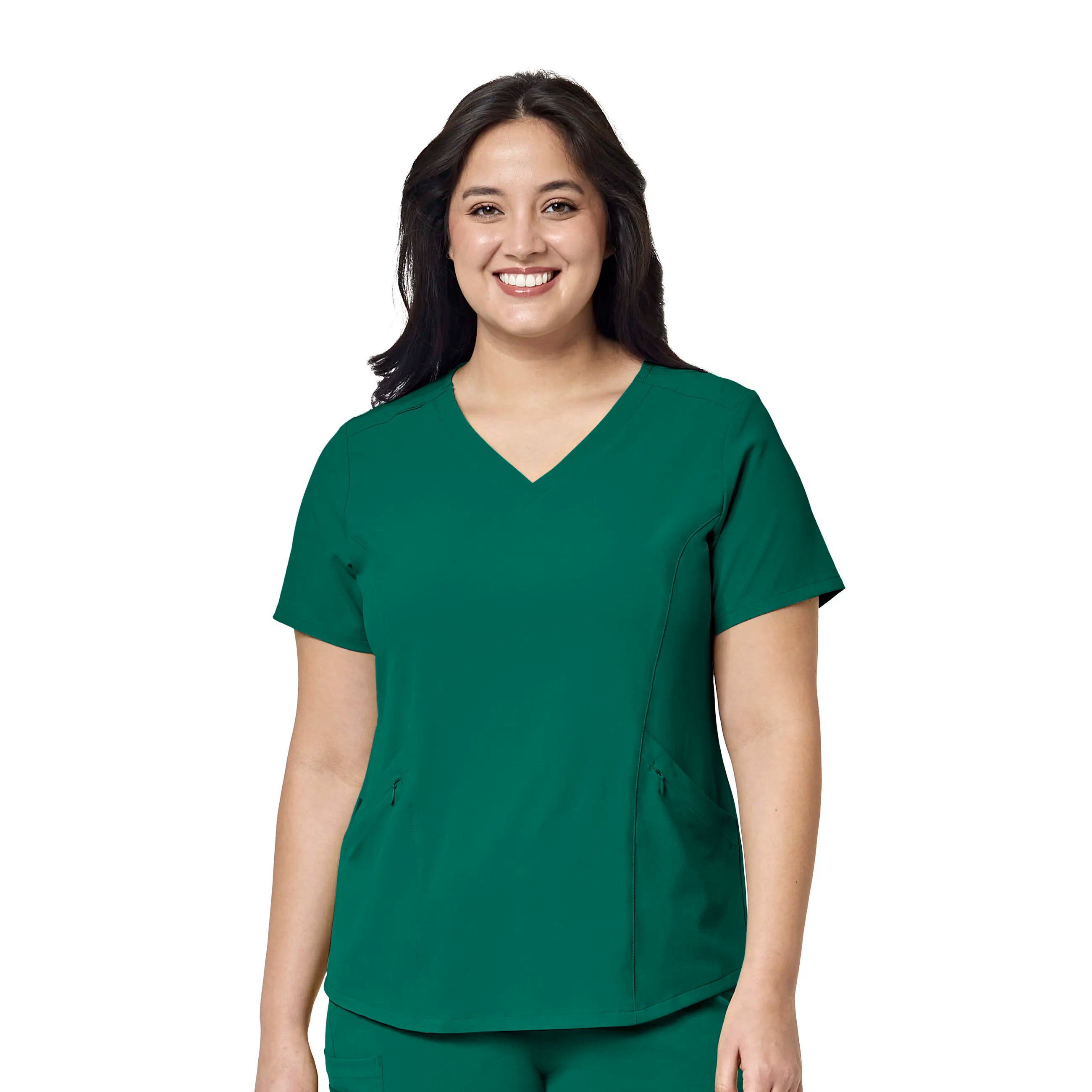 Wink Women's RENEW V-Neck Scrub Top - Hunter